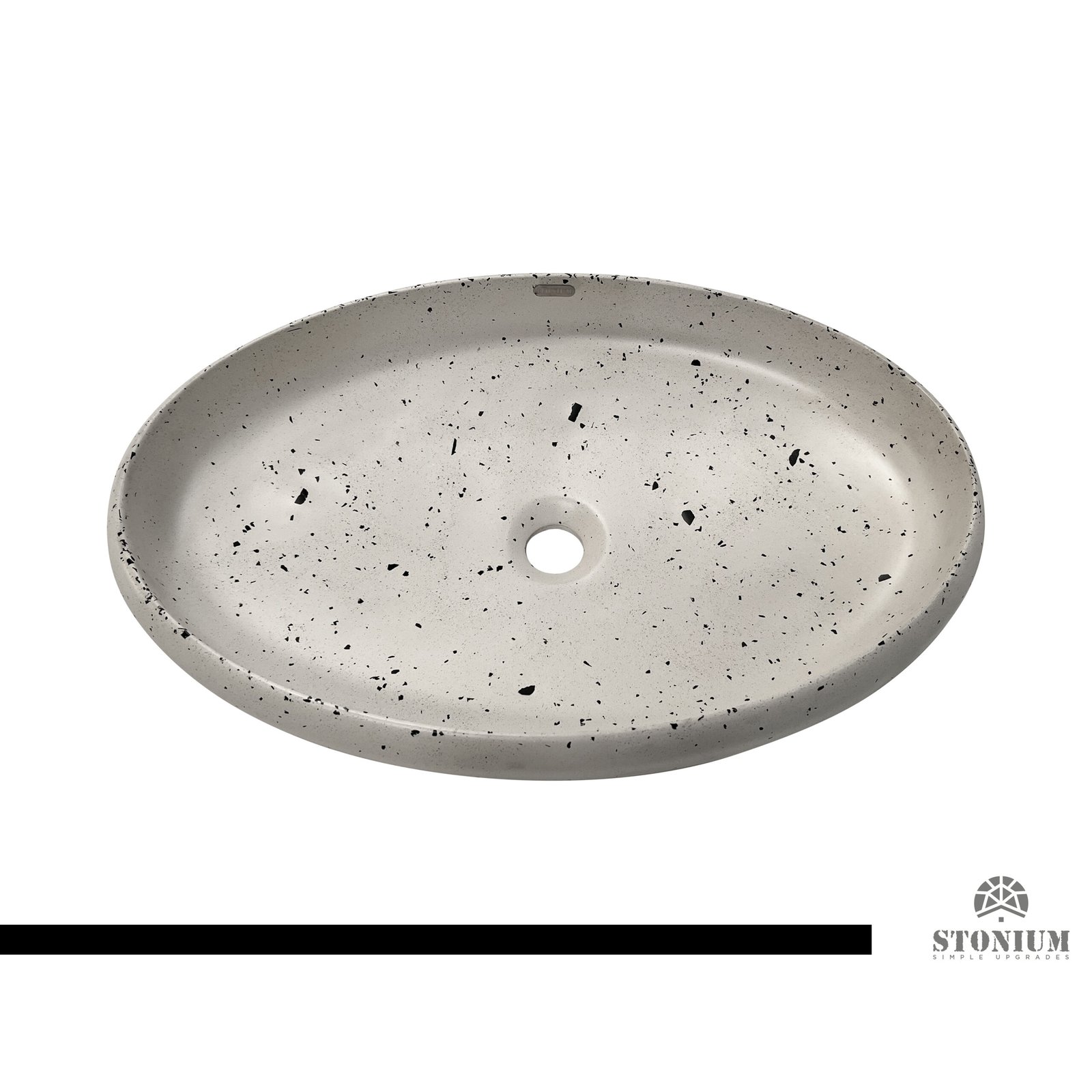 ELLIPSE TERRAZZO WHITE B